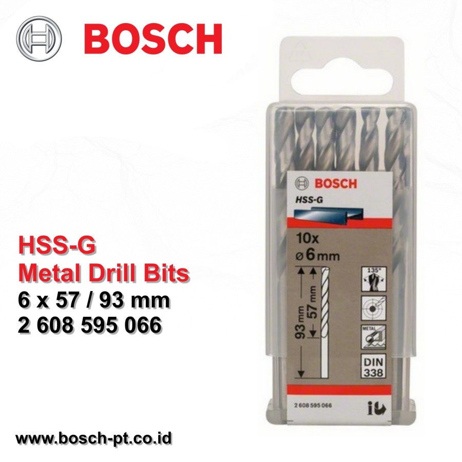 MATA BOR BESI BOSCH HSS-G ORIGINAL!!