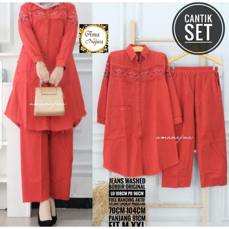 CANTIK SET BY AMA NAJWA/ YELLOW SET BY AMA NAJWA