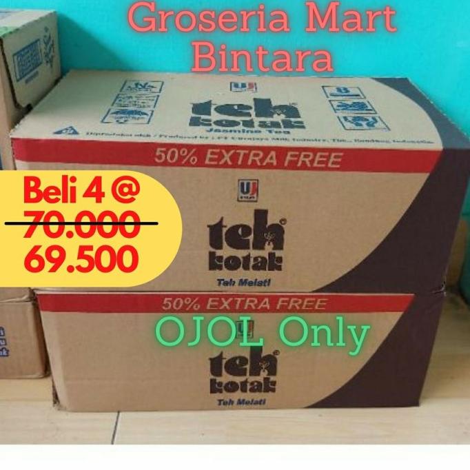 

[ COD ] *Bintara* Ultra Teh Kotak (Melati Jasmine) 300ml x 24 (1 Dus) - Bekasi TERPERCAYA Kode 1278