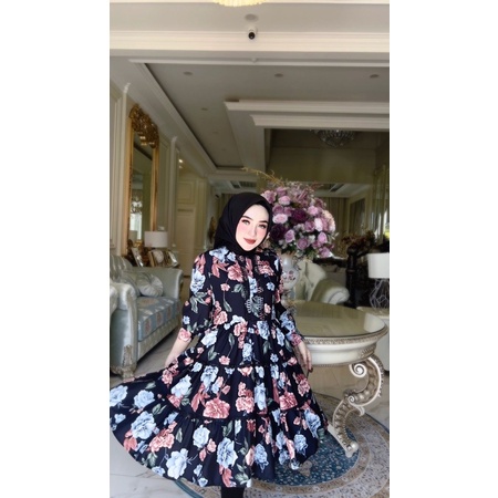 tunik flower original shellasaukiashop