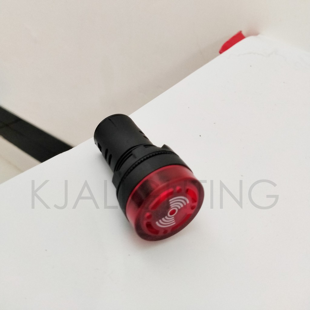 Pilot lamp buzzer led 22mm / buzzer flash led / buzzer panel