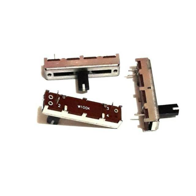 Potensio Geser 3,5cm Kaki 2-1 W100K Balans