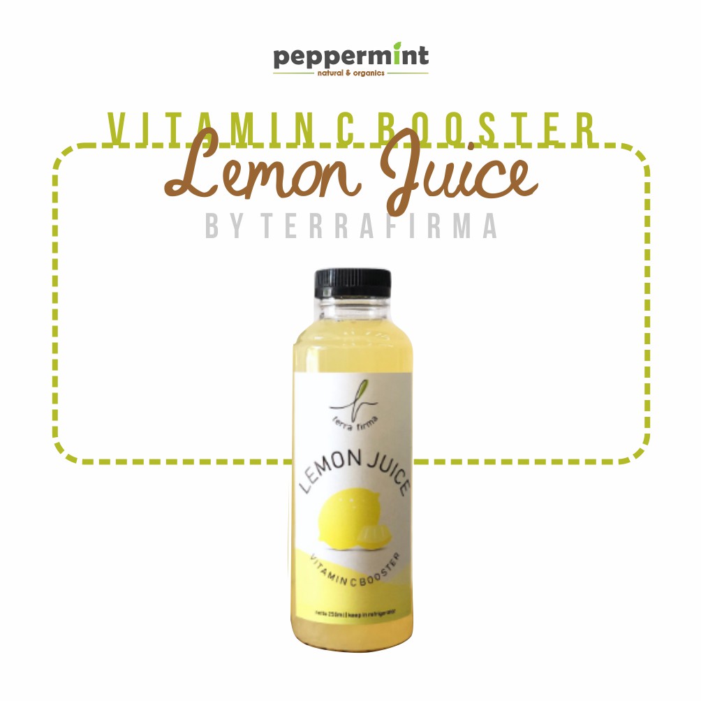 

Terra Firma Lemon Juice 100% Pure (250 ml) / Sari Lemon Puree Murni
