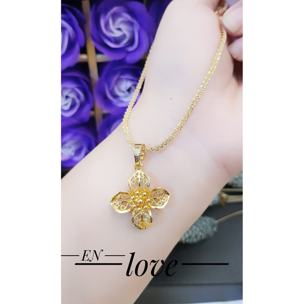 Xuping set perhiasan lapis emas 24k 2903i