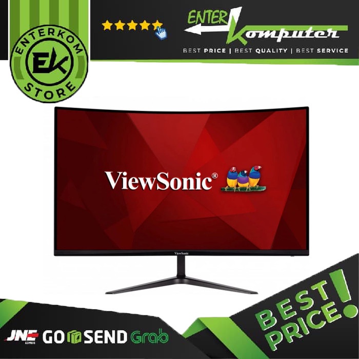 ViewSonic 32" VX3218-PC-MHD 165Hz Curved Gaming Monitor