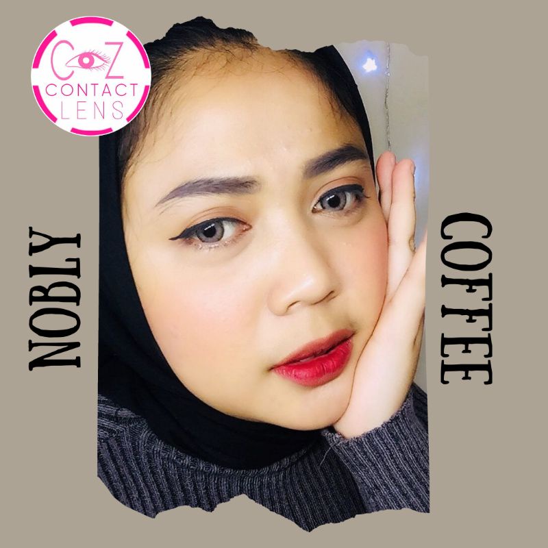 Jual Softlens Nobly Galaxy Coffee Indonesia Shopee Indonesia