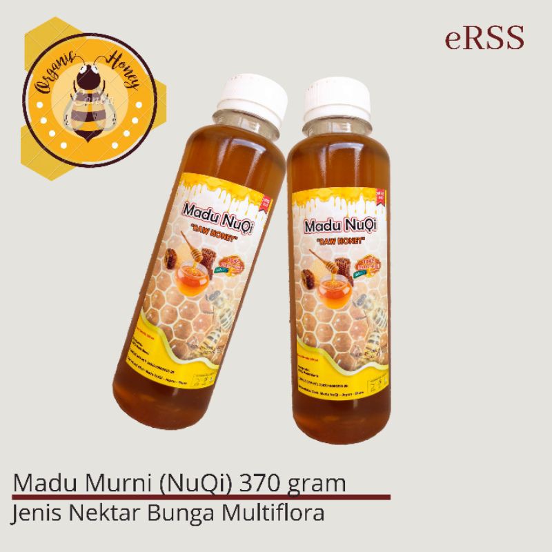 

MADU NUQI / MADU MURNI TANPA CAMPURAN / MULTIFLORA / 250 ML 370 GR