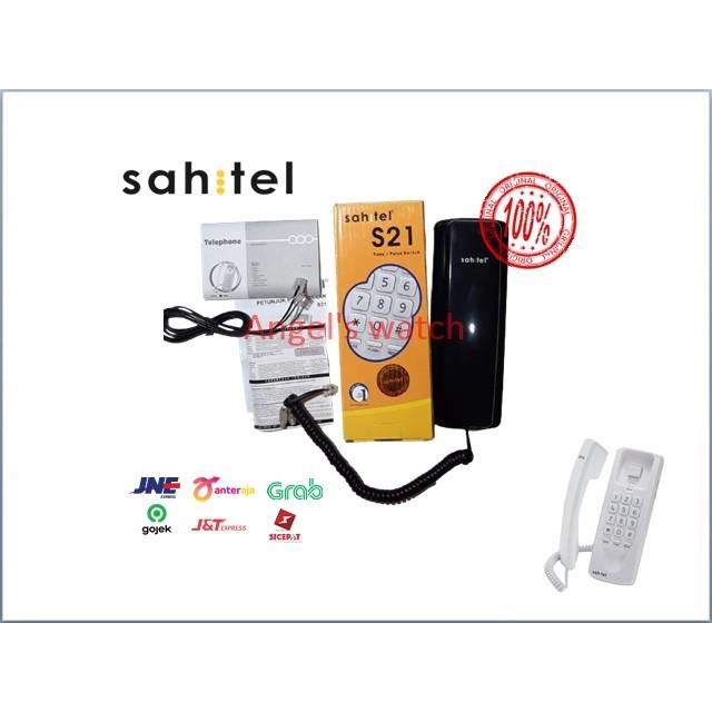 Telepon | Telepon Kabel Sahitel S21 Pesawat Telepon Kabel Sahitel S21 ( Hitam)