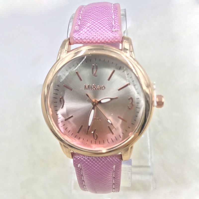 ✅[COD] Jam Tangan Wanita Kulit Fashion Murah Impor Simple W56