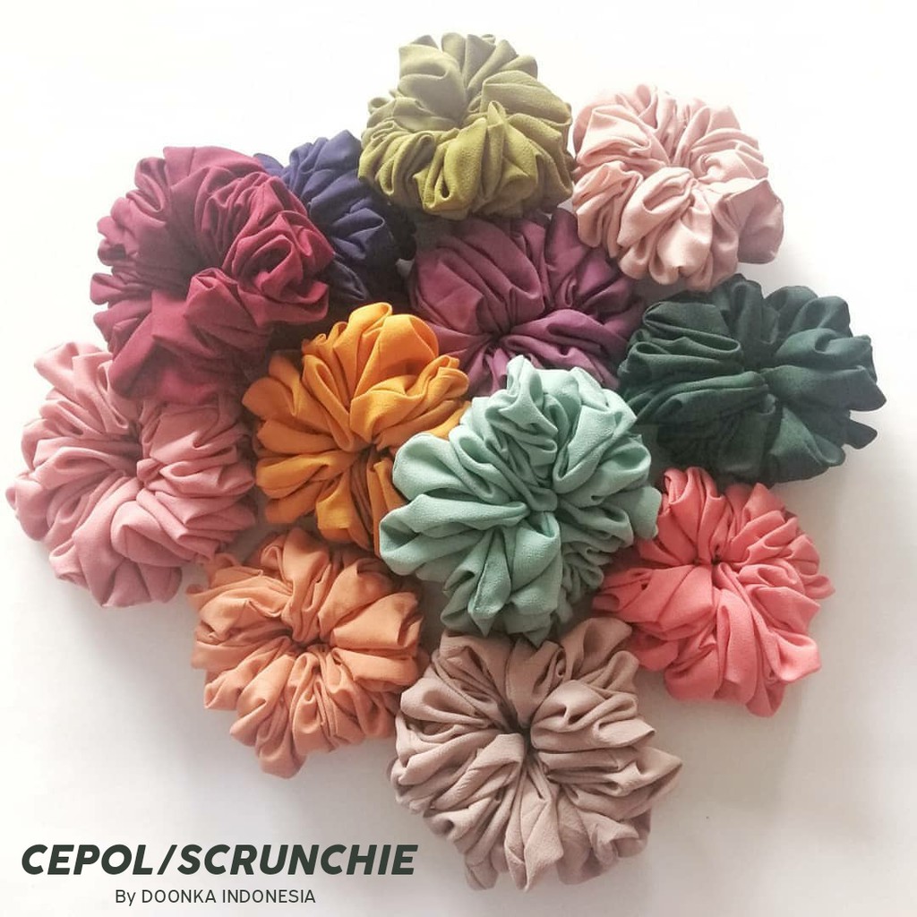 𝐃𝐎𝐎𝐍𝐊𝐀 Emira - HIJAB INSTANT TALI BERGO MARYAM PLISKET Padi Zig Zag Matt. Diamondcrepe-8