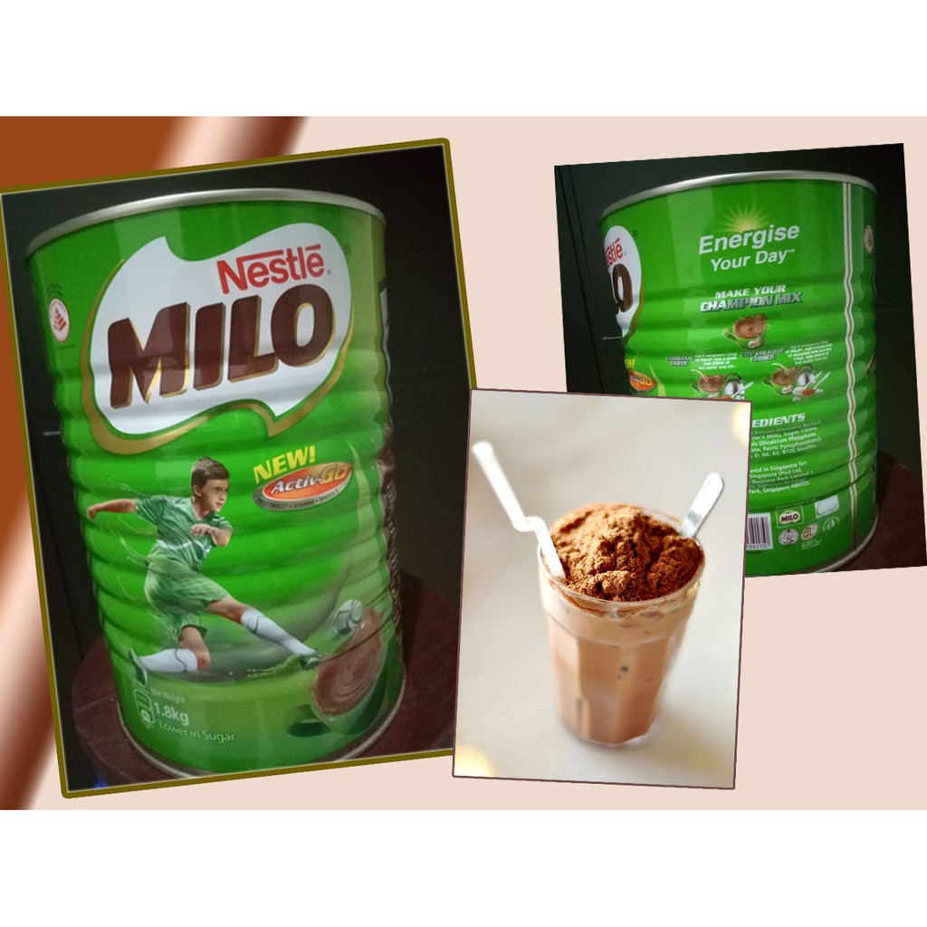 MILO IMPOR SINGAPORE 1.8 KG