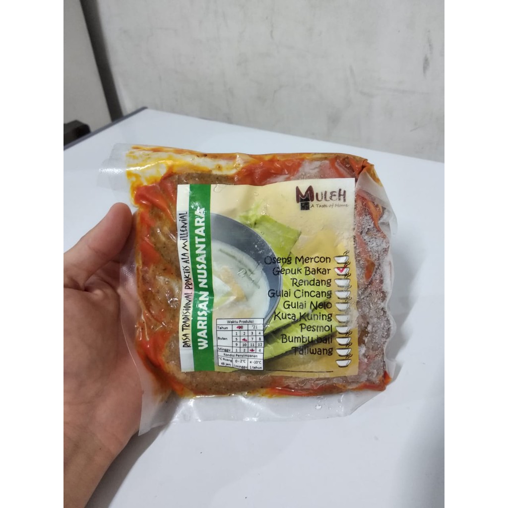 

Muleh Ayam Gepuk Bakar padang vegetarian