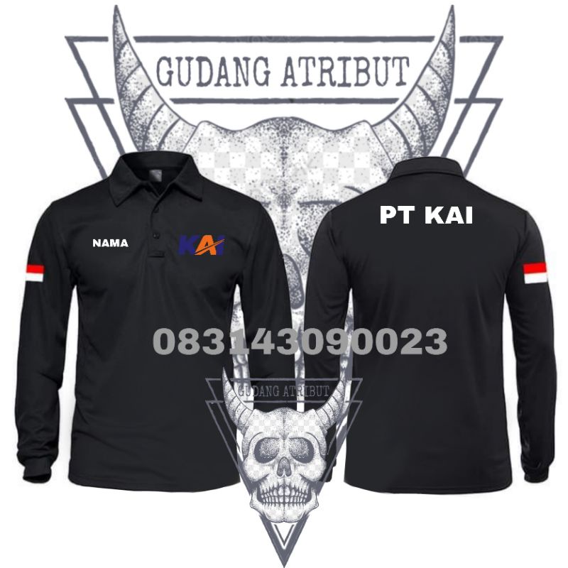 KAOS.POLOSHIRT.LENGAN.PANJANG.PT.KAI.