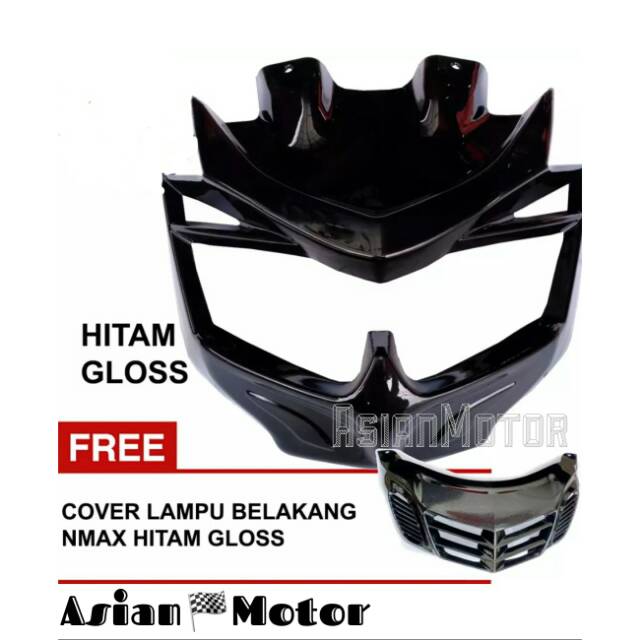 Aksesoris Motor Nmax Cover Set Lampu Depan Dan Belakang Yamaha Nmax New High Quality Shopee Indonesia