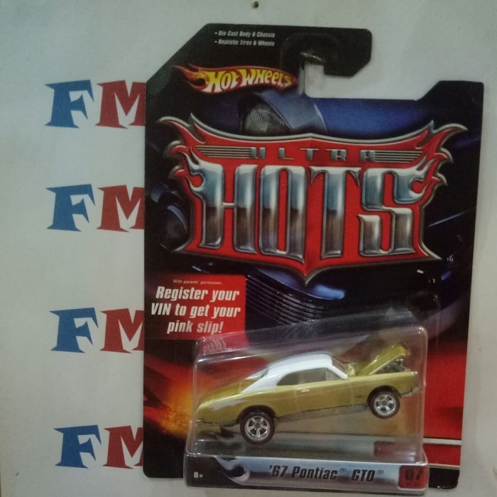 Hotwheels Ultra Hots 67 Pontiac GTO