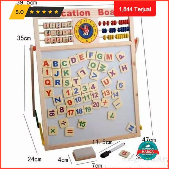 

Papan Tulis Magnet Abc 2 Sisi Learning Board Magnetic Education Magnet Limited