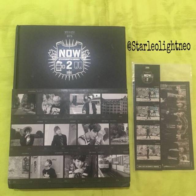 BTS NOW 2 FULLSET + SUGA BOOKMARK