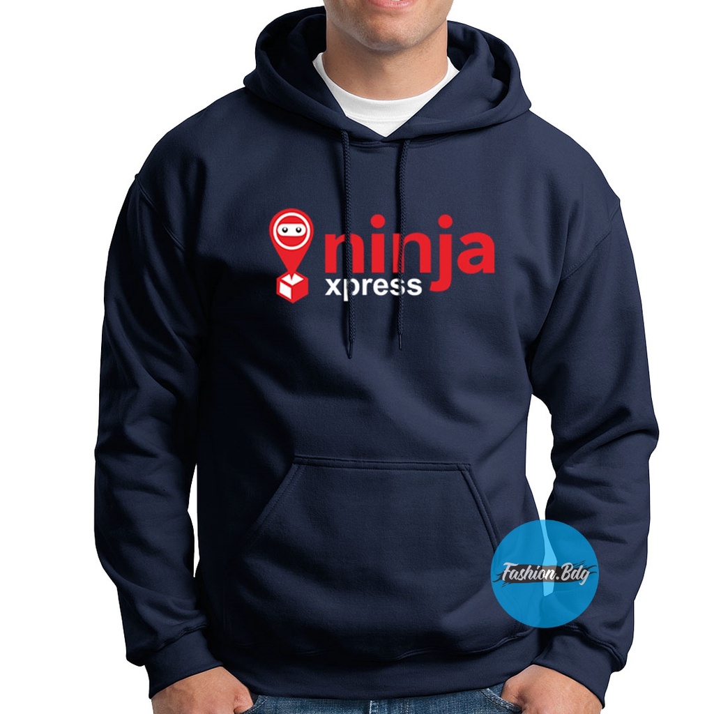 Sweater Hoodie Ninja Xpress Cotton Fleece Tebal