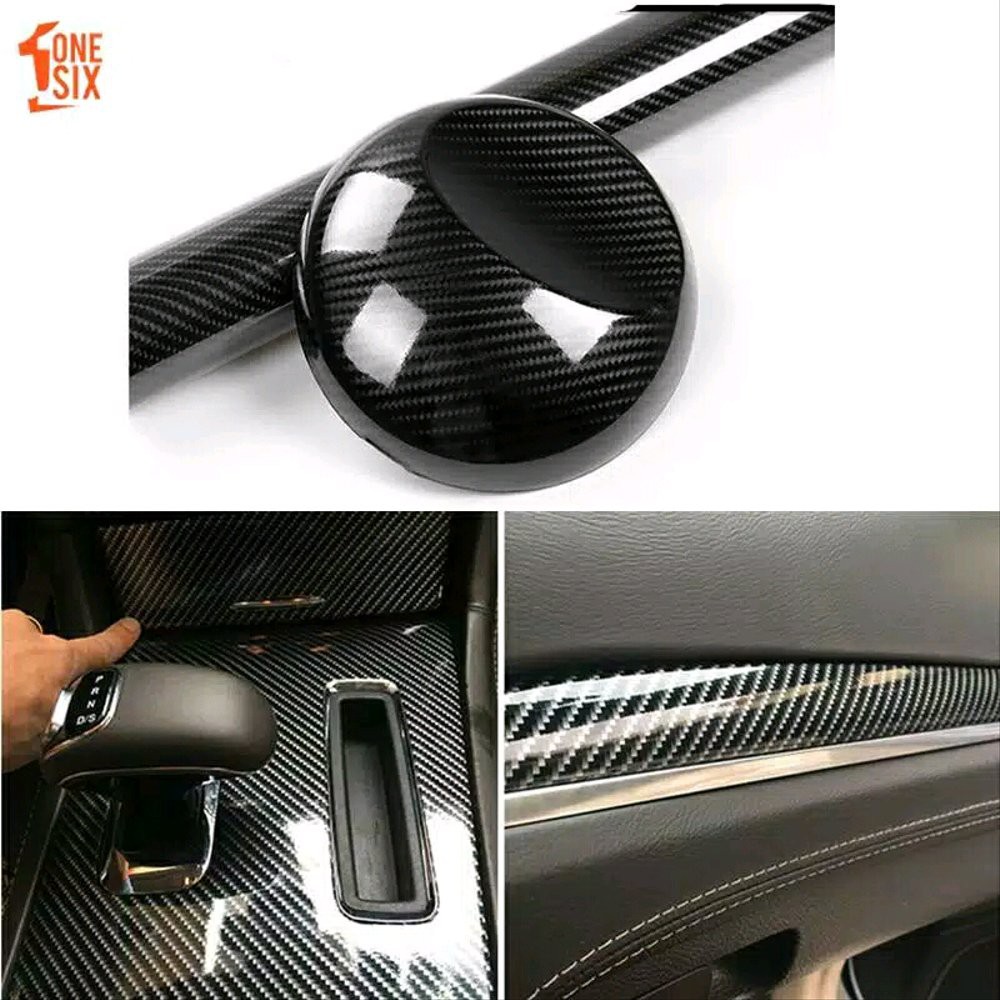 skotlet scothlite stiker karbon kevlar 6D  motor mobil bagus