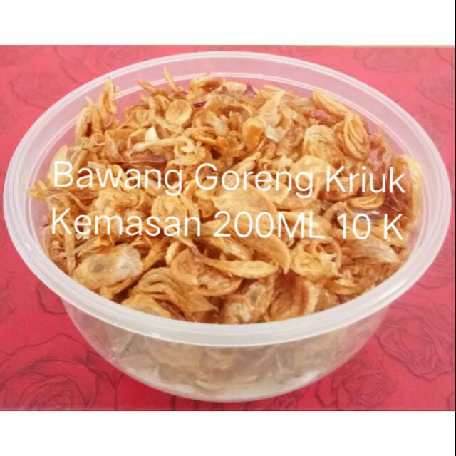 

Bawang Goreng Kriuk Homemade