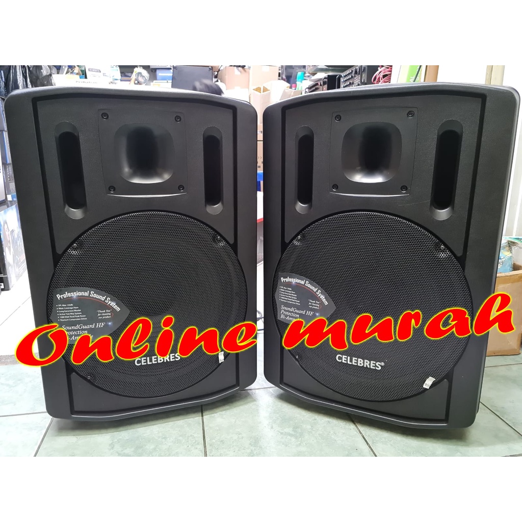 speaker aktif pasif celebress 15-6 kbm 15 inch 2 bh 800wat model ramsa