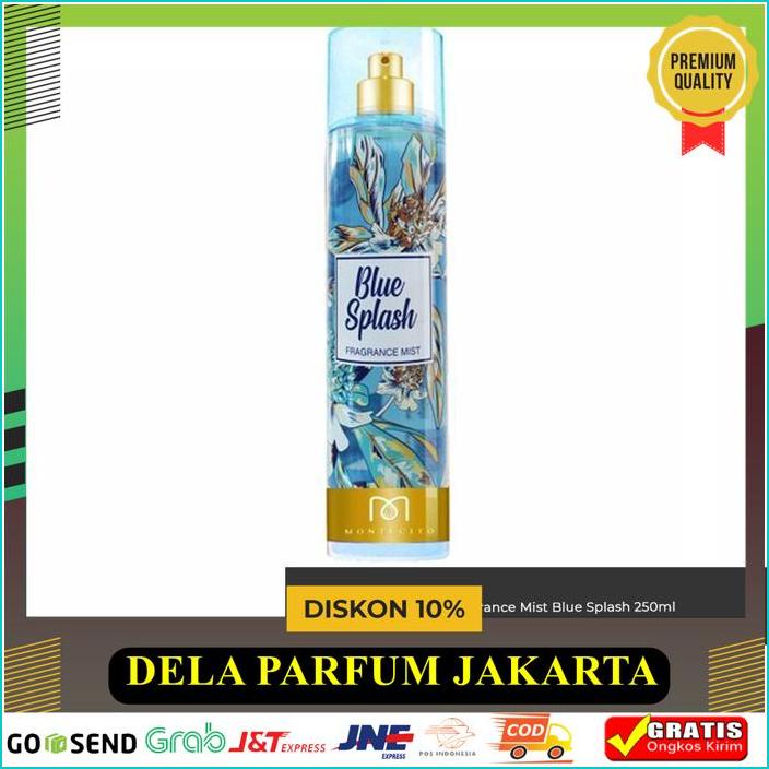 MONTECITO FRAGRANCE MIST BLUE SPLASH 250ML - BODY MIST COLOGNE KUALITAS SANGAT BAIK!!