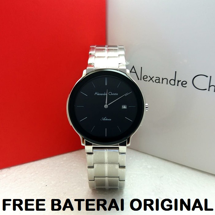 [Free Baterai] JAM TANGAN PRIA ALEXANDRE CHRISTIE AC 8615 ASTERIA ORIGINAL GARANSI RESMI 1 TAHUN