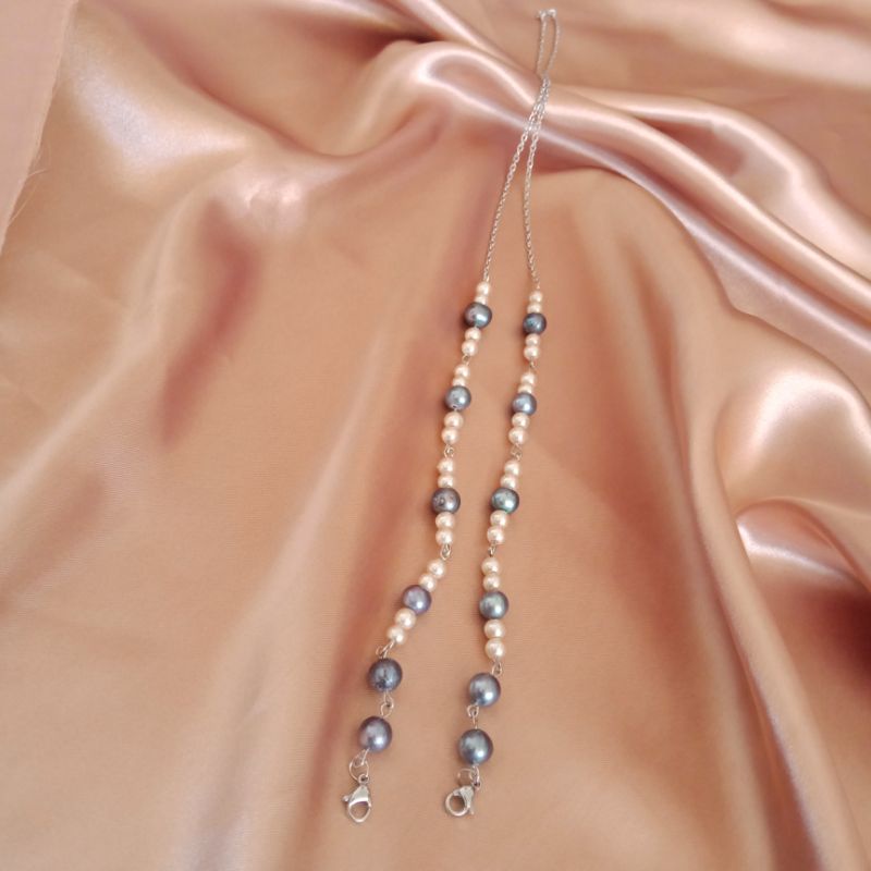 STRAP MASKER MUTIARA AIR TAWAR LOMBOK // MASKER // KONEKTOR // STRAP MASKER