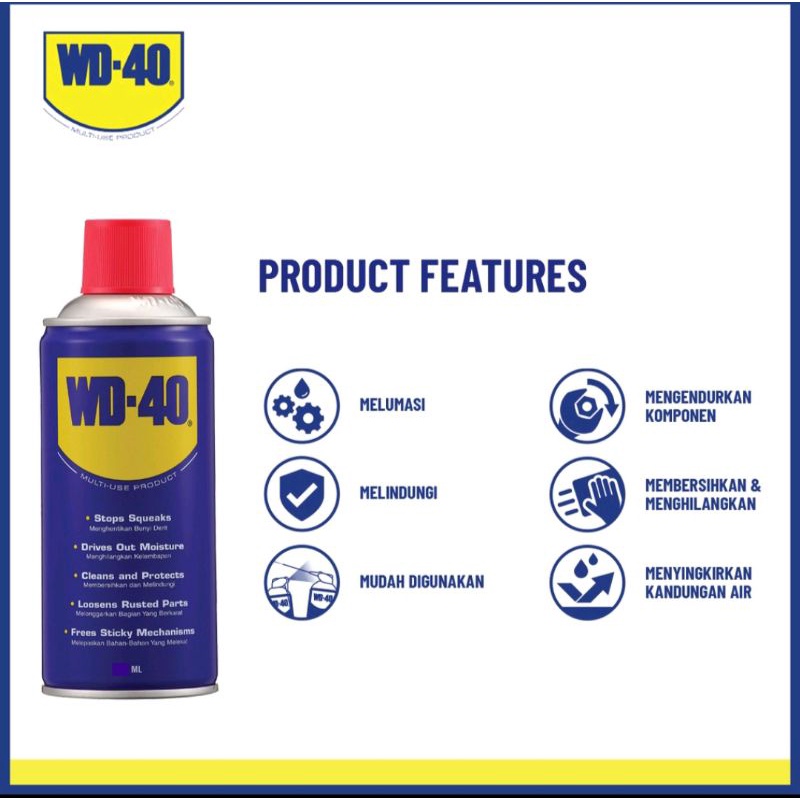 Pelumas  Karat WD-40 Isi 191 ml