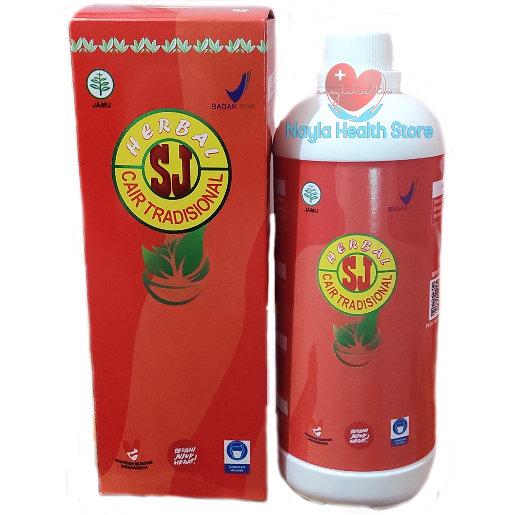 Herbal SJ Obat Asam Lambung Herbal Cair Produk SJ 1 Liter
