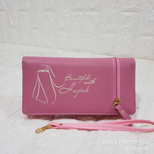 DOMPET WANITA BEAUTIFUL WITH HIJAB