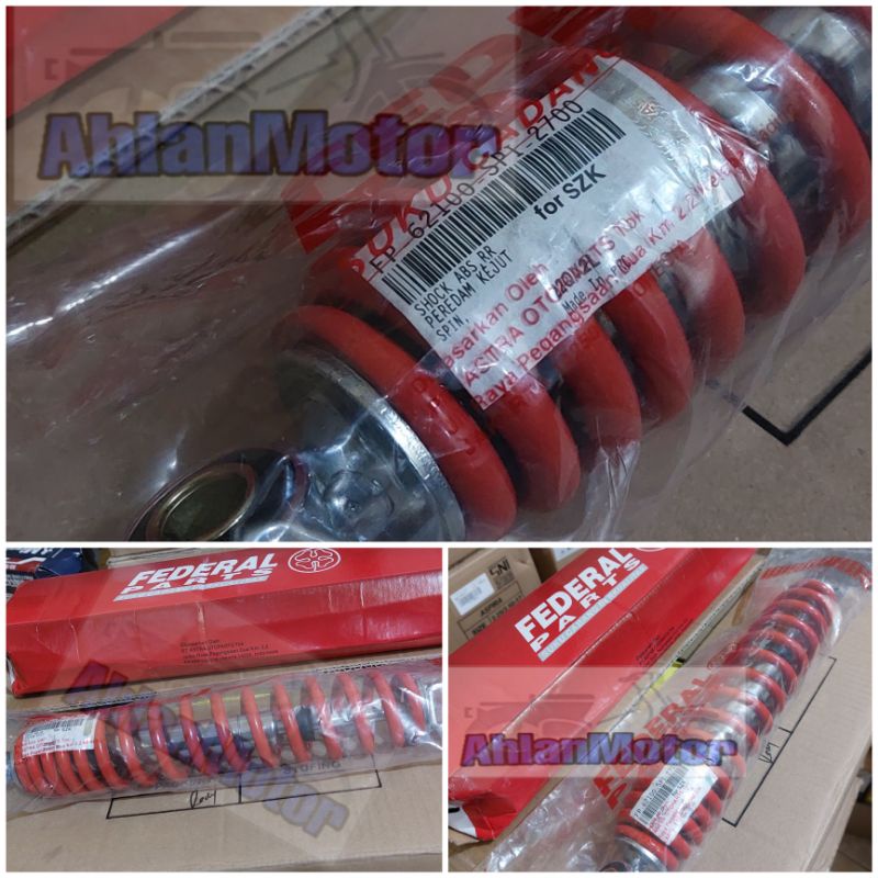 Shockbeaker Belakang Spin standar/Shock Suzuki Spin