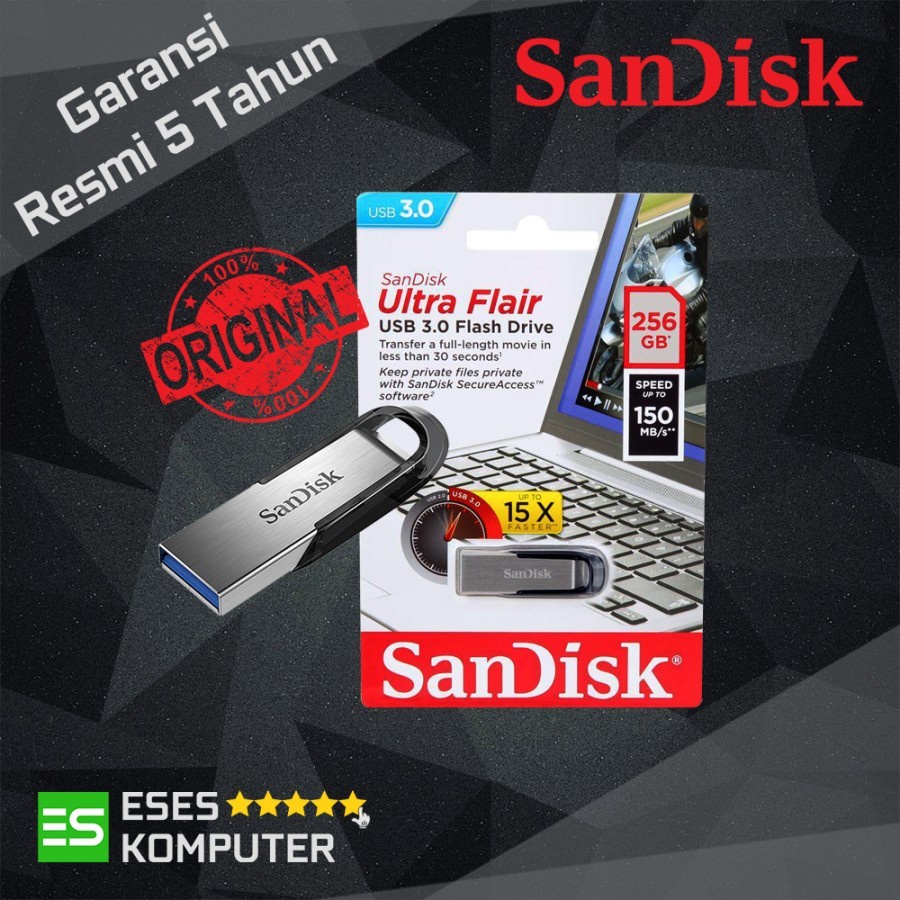 Flashdisk SanDisk Ultra Flair CZ73 USB 3.0 150MB/s