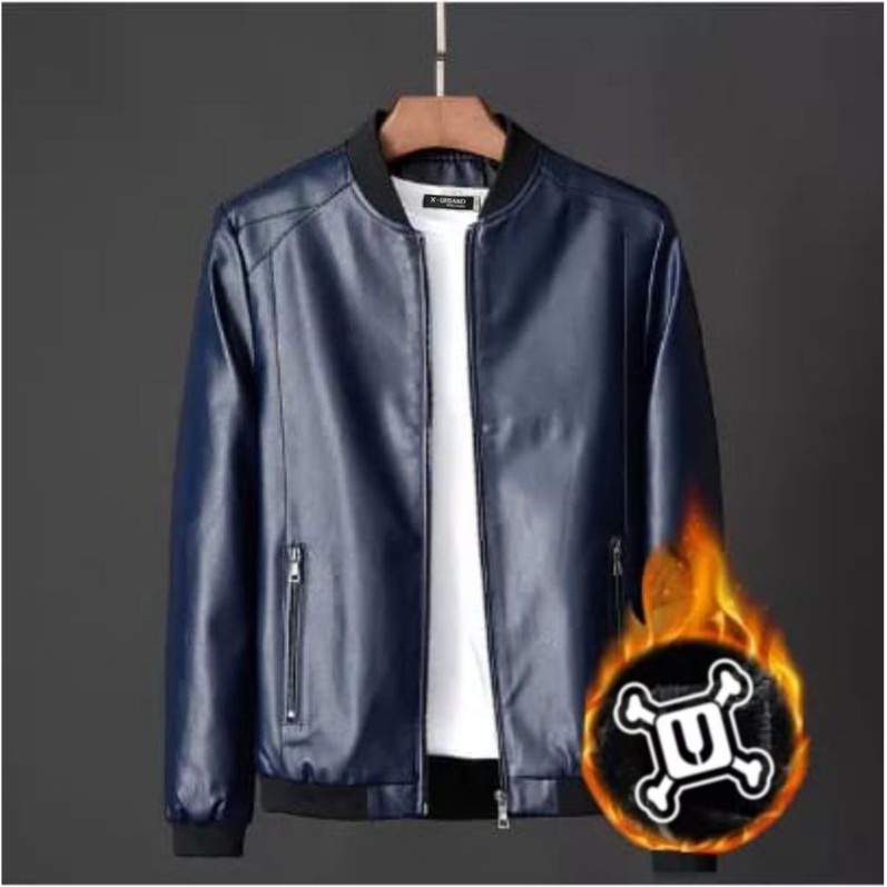 Dhozen Jaket Semi Kulit Viena A166