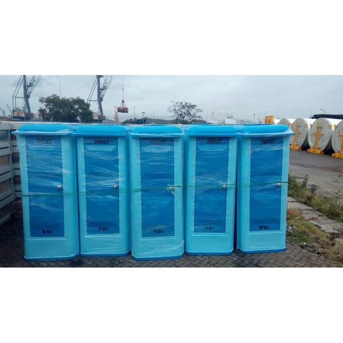 Toilet Portable VVIP 90 S (Closet Jongkok) Berbahan Fiberglass
