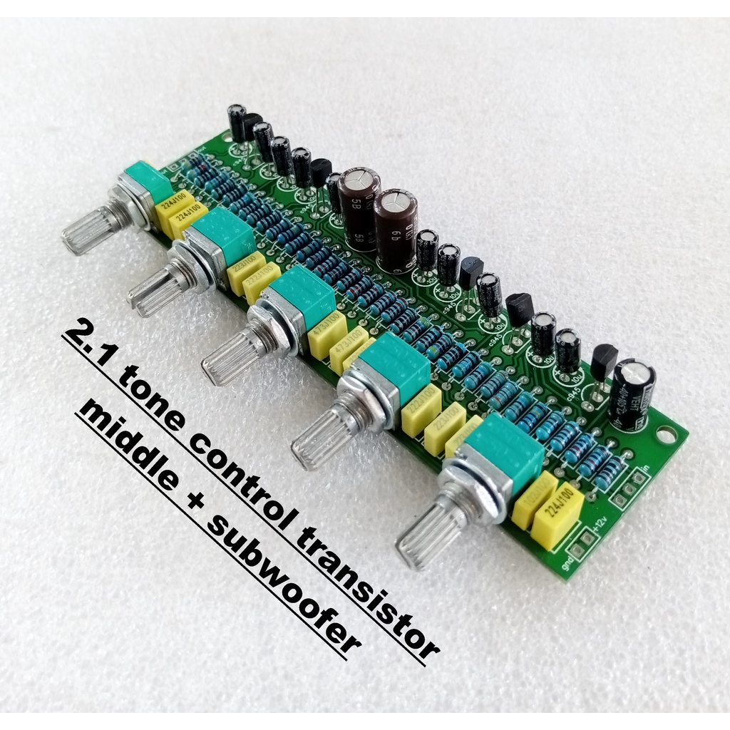 Modul 2.1 Stereo Tone Control Plus Middle Dan Subwoofer