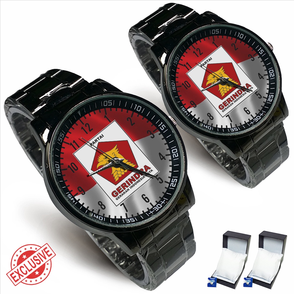 Jam Tangan Rantai Couple GERINDRA - 3 (Nice)