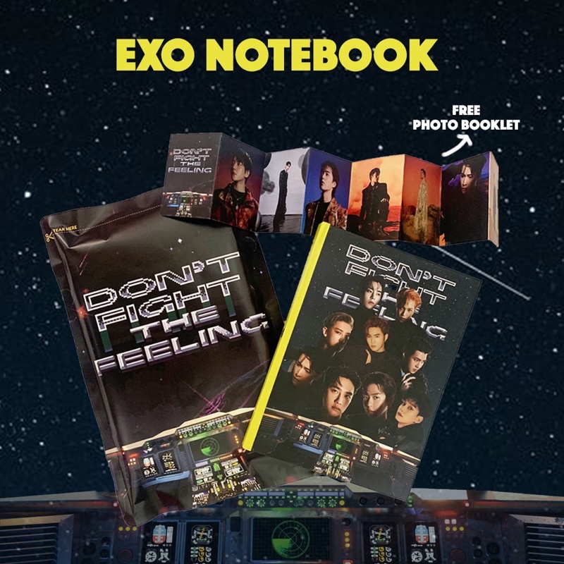 

EXO Notebook (HARDCOVER)