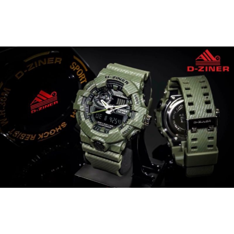jam tangan dziner 8018