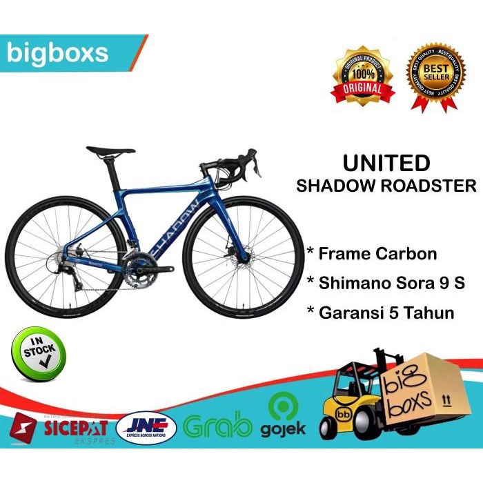 Sepeda | Sepeda Roadbike Shadow Roadster Carbon 700C