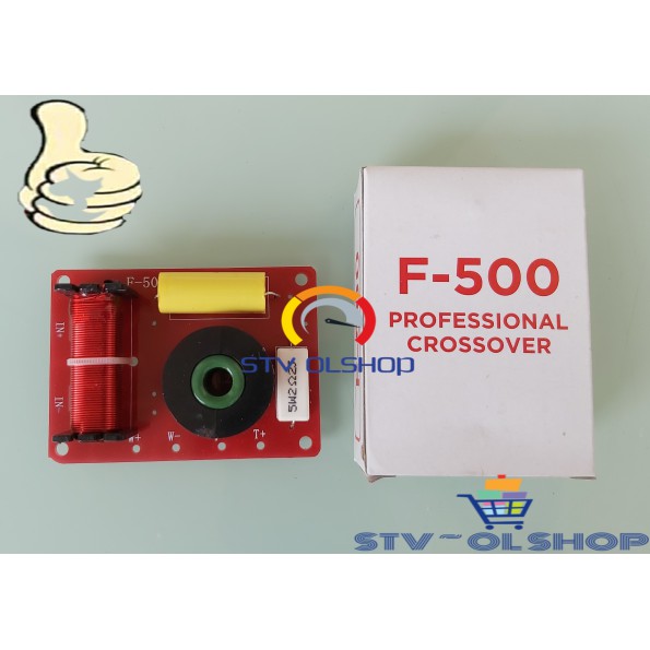 Crossover 2 Way F-500 / Crossover Pasif Professional 2 Way