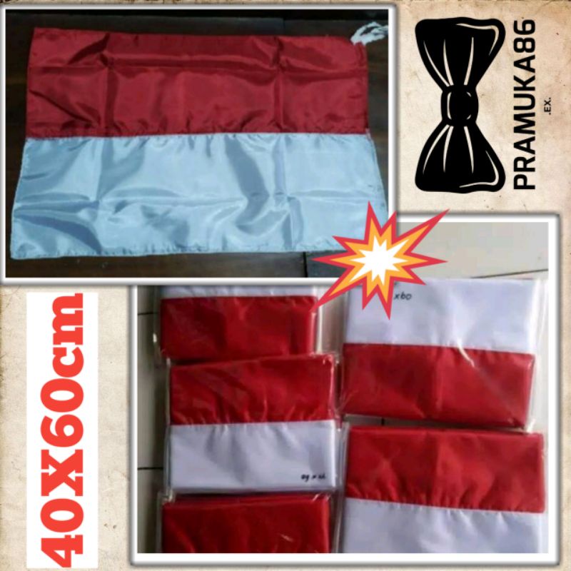 Bendera Merah Putih Ukuran 40X60cm - Bendera Kebangsaan Indonesia