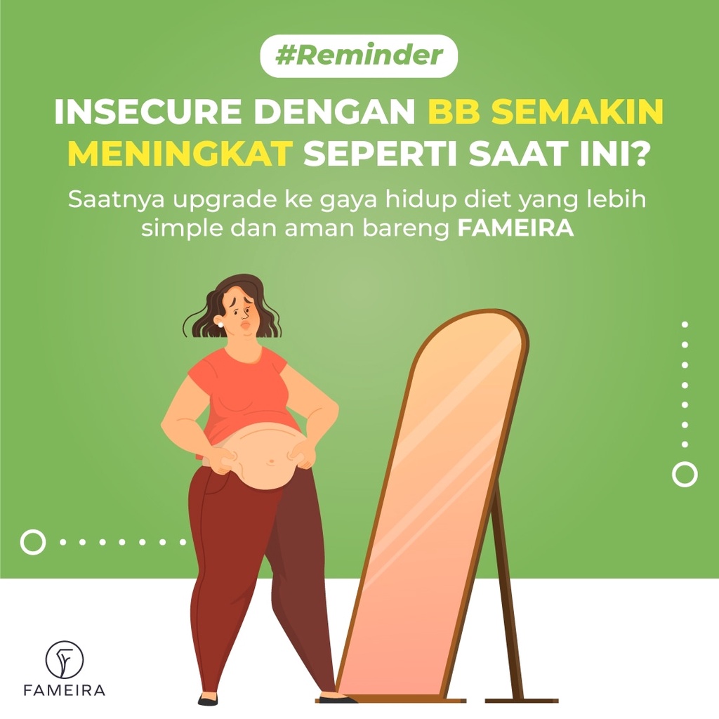 Fameira Body Slimming Gel Pembakar Lemak Melangsingkan Tubuh Cream Penghilang Lemak Tubuh Penurun Berat Badan Ampuh 100% Original BPOM