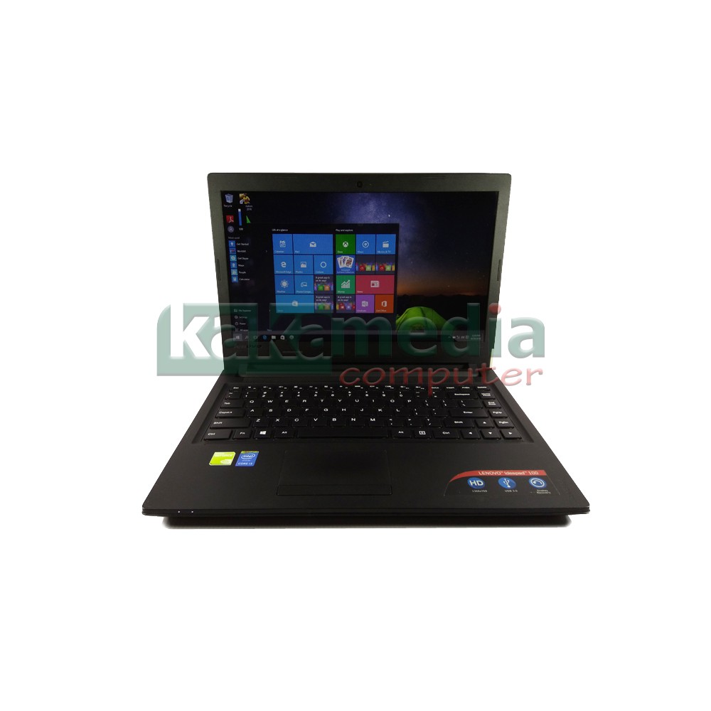 Laptop Gaming Lenovo Ideapad 100 core i3-5005U Nvidia 920M Bekas Second Mulus Bergaransi