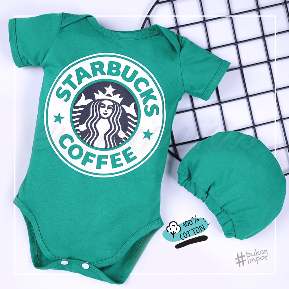 ❤️ jumper bayi starbucks baju bayi lucu baju anak ❤️