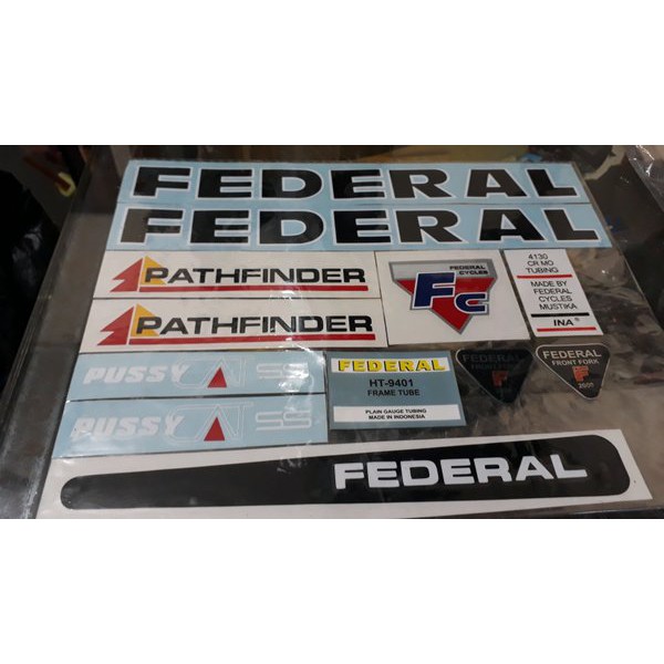 

Promo cutting stiker federal pussy cat Berkualitas