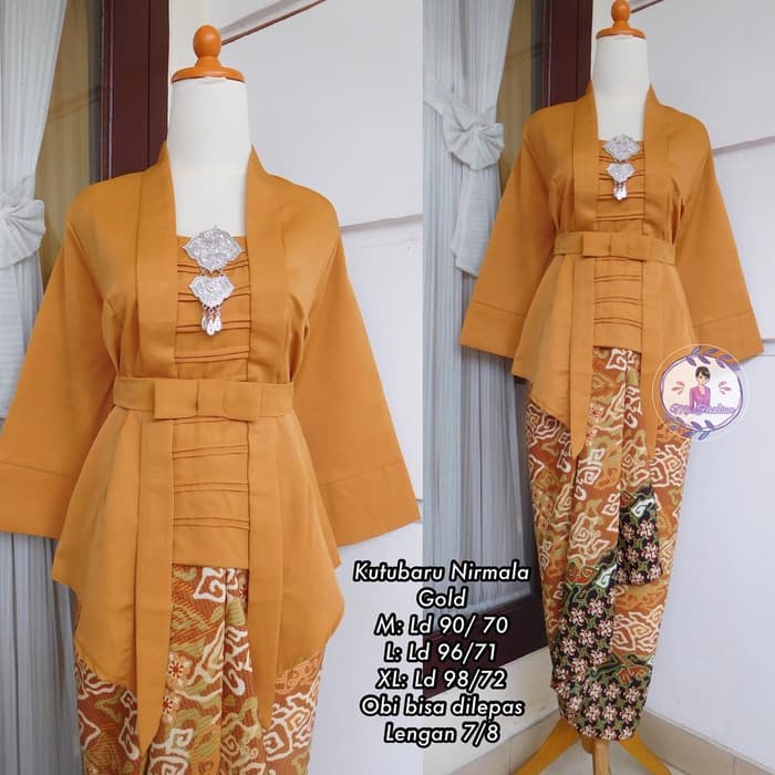 Kebaya Modern Setelan Kutubaru Fanta Dan Warna Lain