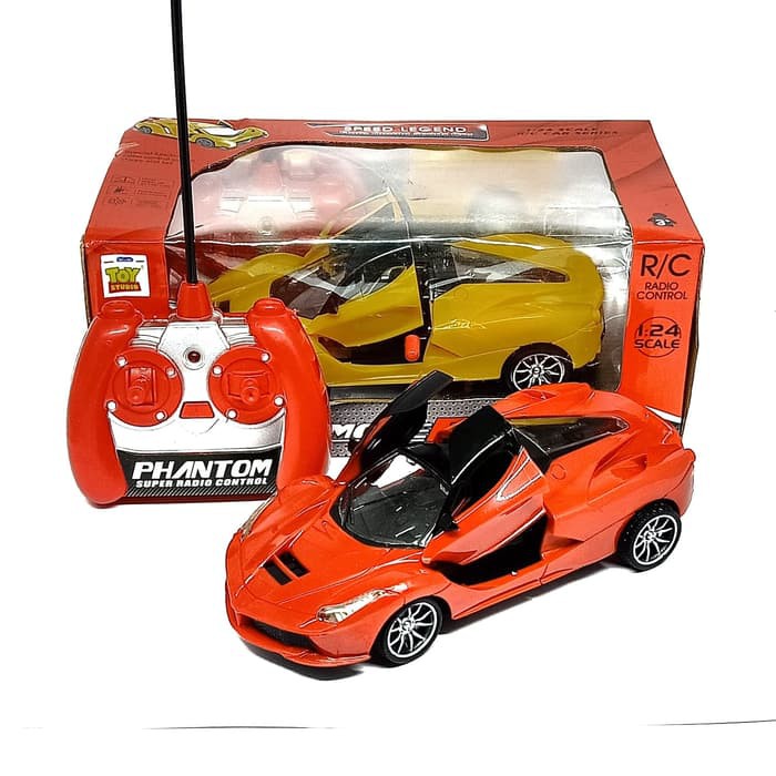 mobil remot control lamborghini buka pintu