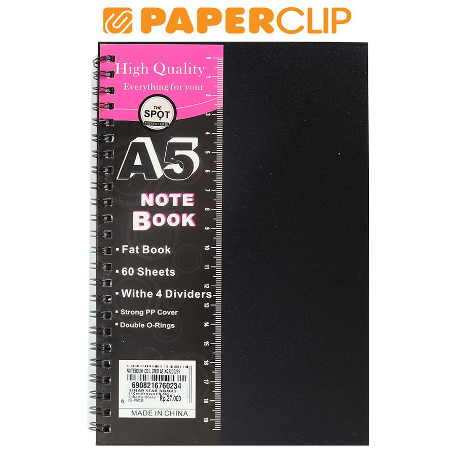

NOTEBOOK THE SPOT COIL GRID A5