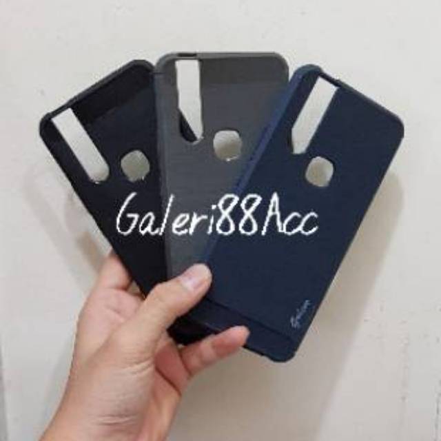 Vivo V15 Soft Case Rugged Carbon Slim Casing